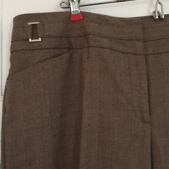 Apt 9 Ava Herringbone Wide leg slacks, 12 - Picture 4 of 8